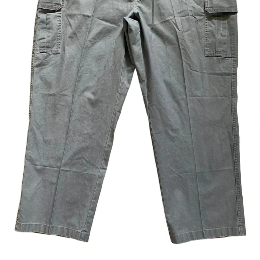 L.L. Bean Vintage New Old Stock Tropic Weight Cargo Comfort Waist Pant In Indigo